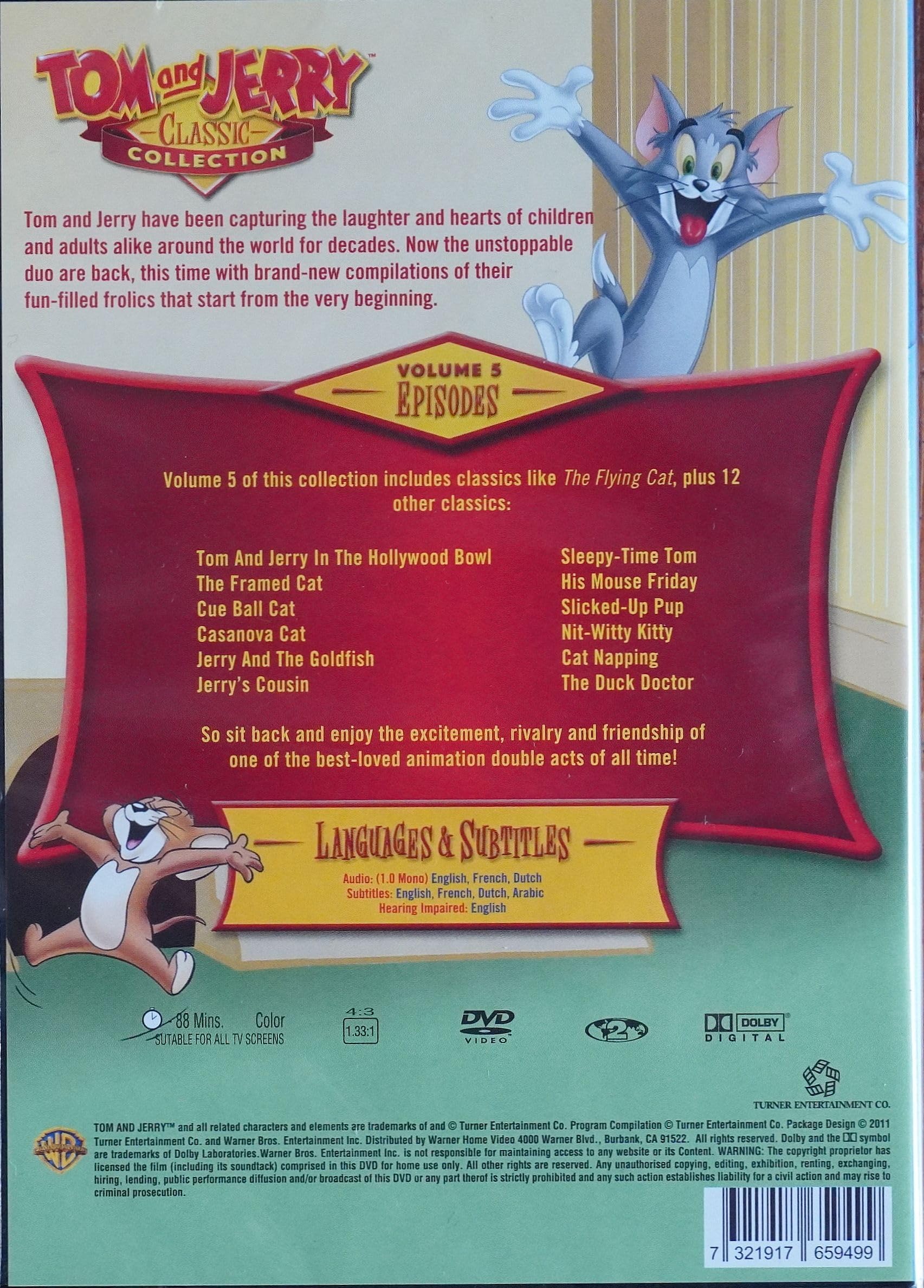 Tom And Jerry: Classic Collection - Volume 6 [DVD] [2004]
