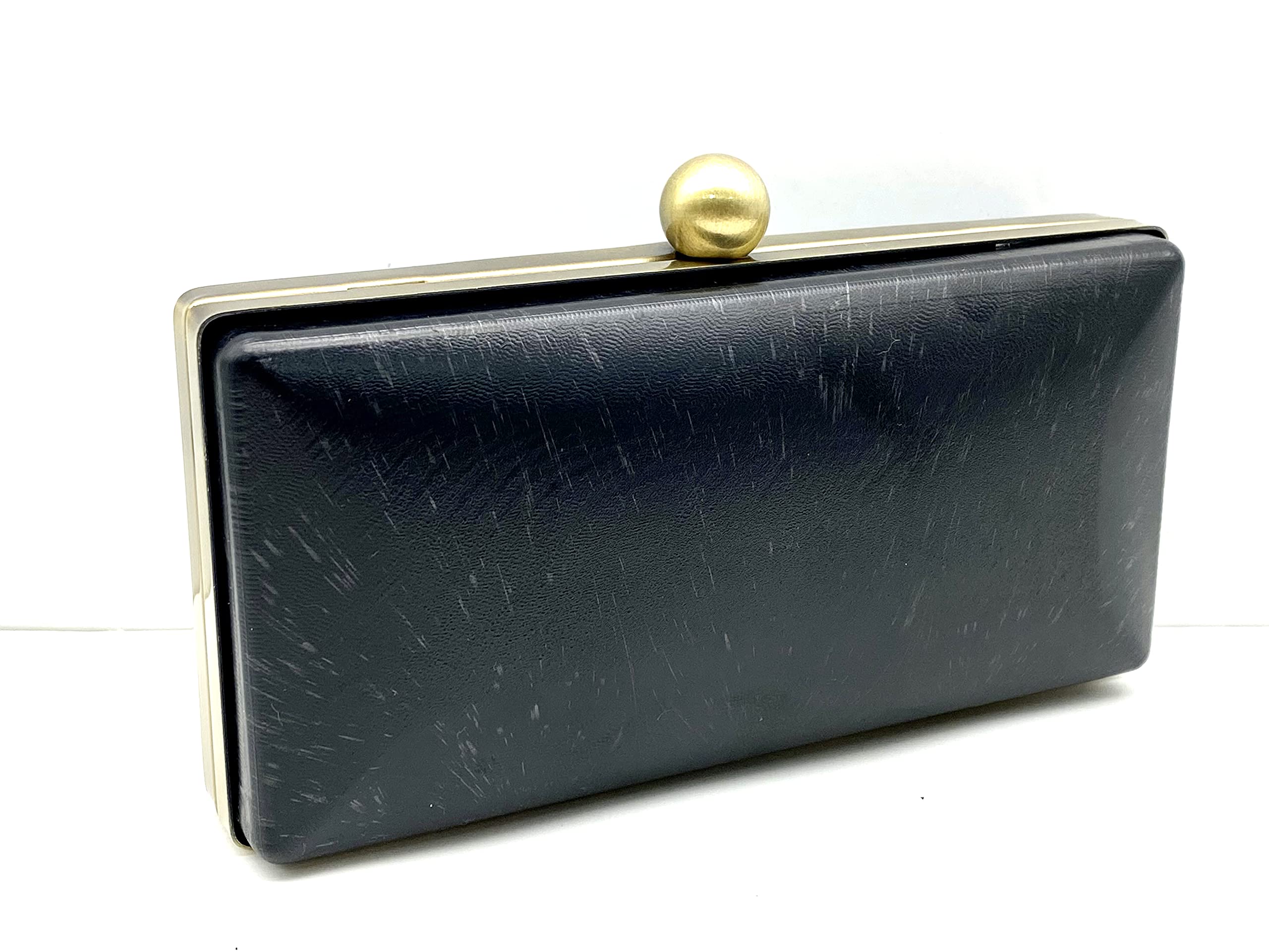 Cadre de sac à main en fer robuste Z9 finition bronze 16,5cm