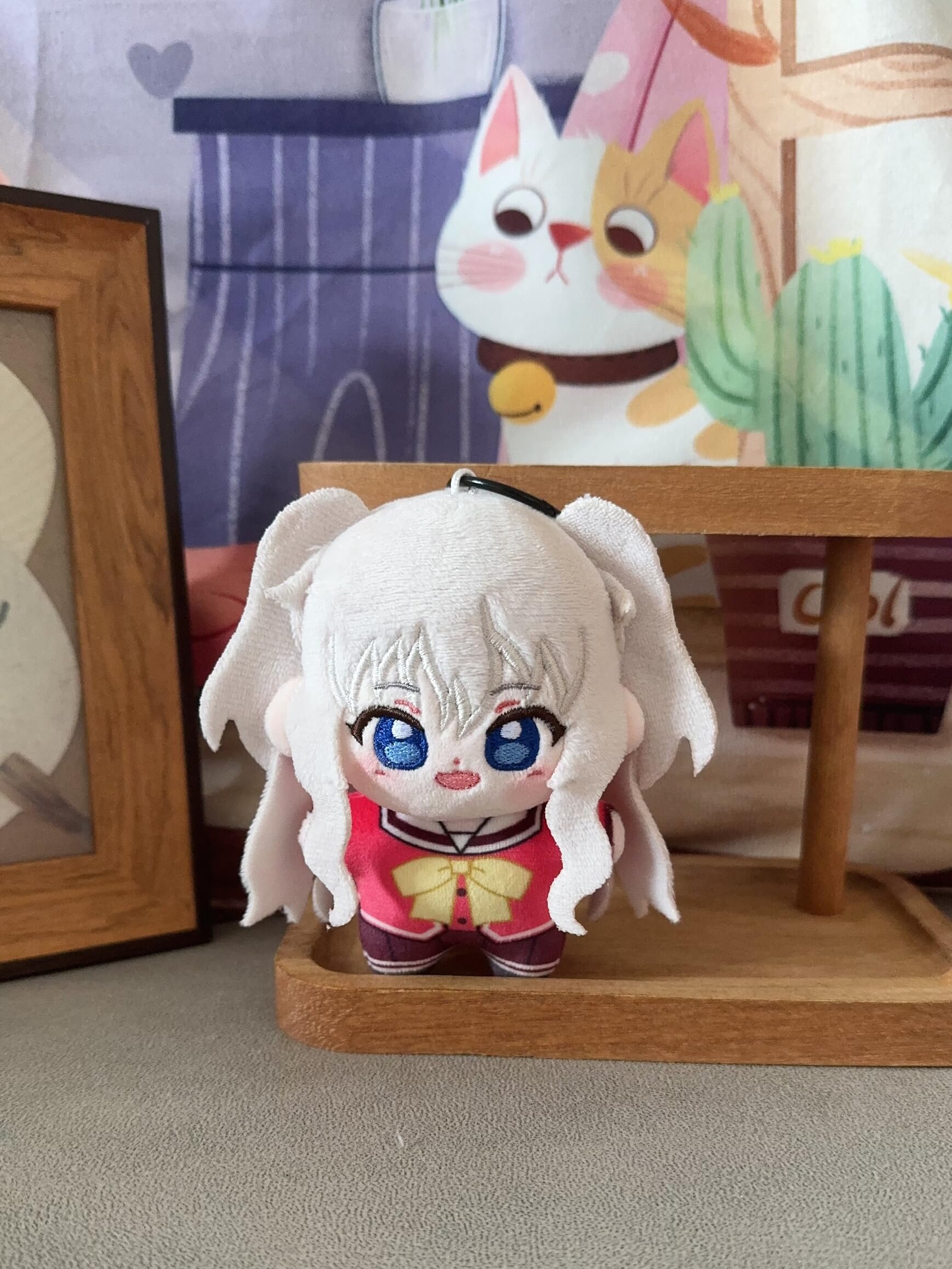 Amazon.co.jp: 友利奈緒 ぬいぐるみ キーホルダー Charlotte