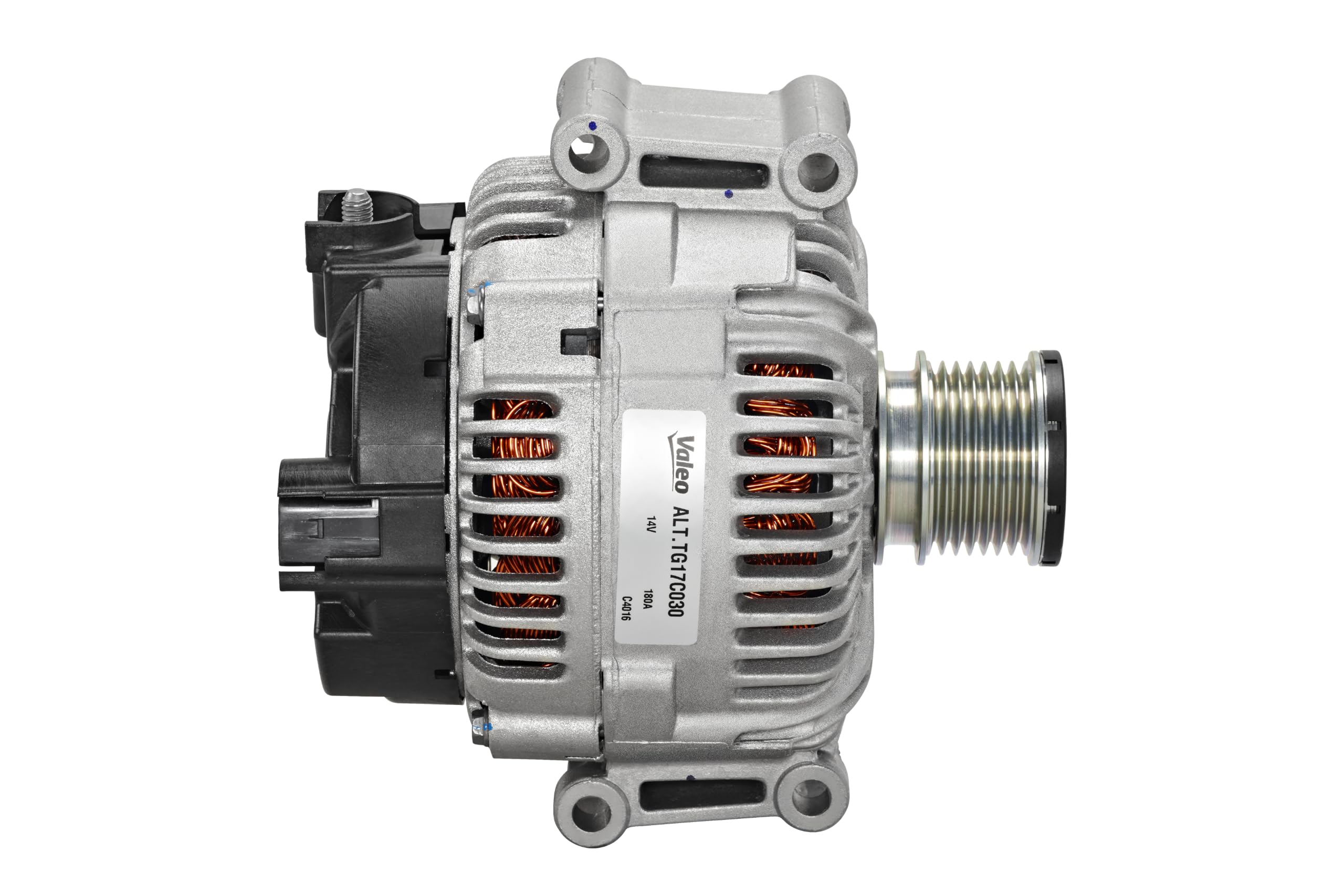 Valeo Alternatore 439546 - 180 Amp - 7 Scanalature - 14 V | Compatibile con: CHRYSLER 300C, 300C Touring, JEEP COMMANDER, GRAND CHEROKEE III, MERCEDES-BENZ C-CLASS, C-CLASS