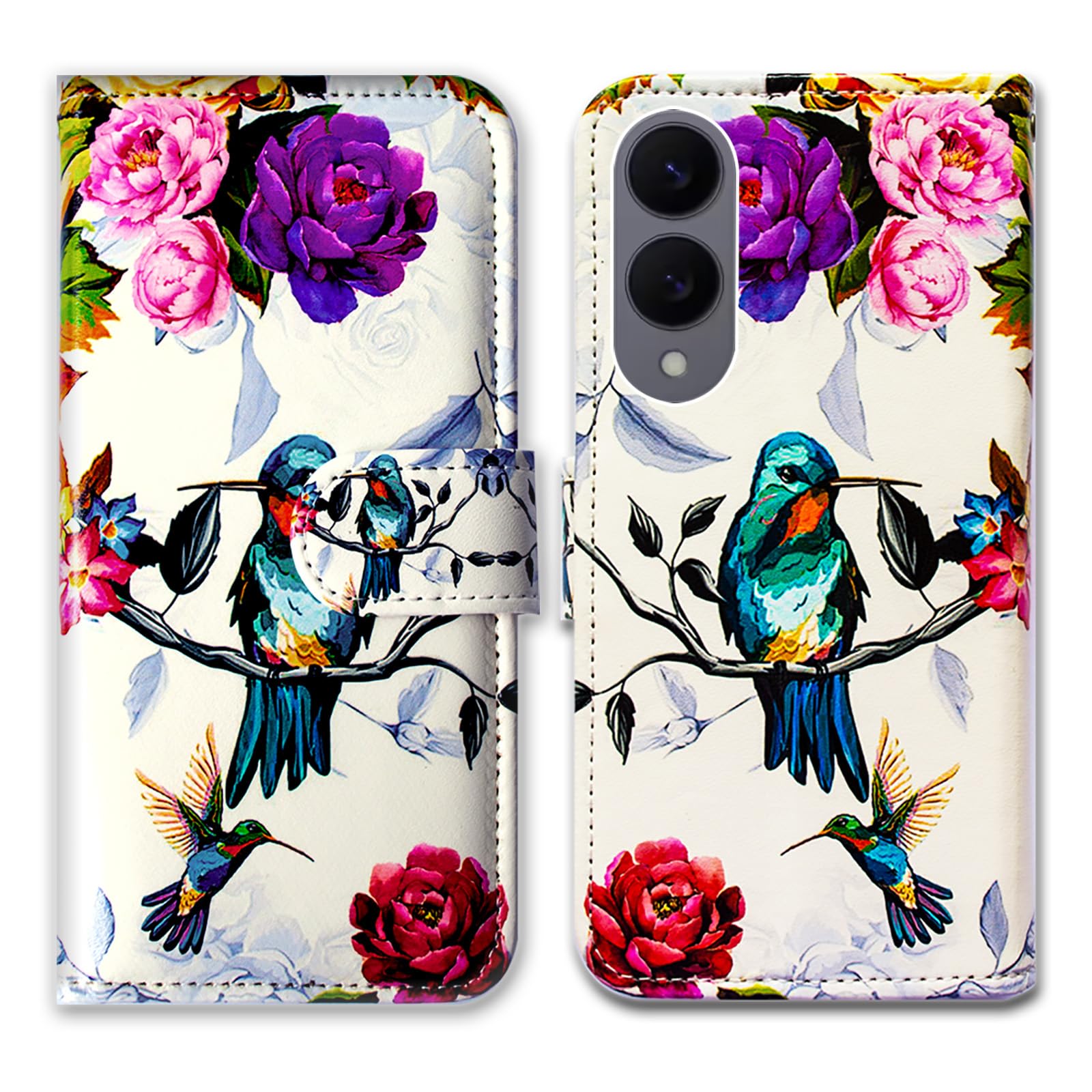 Housse Galaxy S25 Edge avec béquille intégrée et compartiment pour cartes - 8
