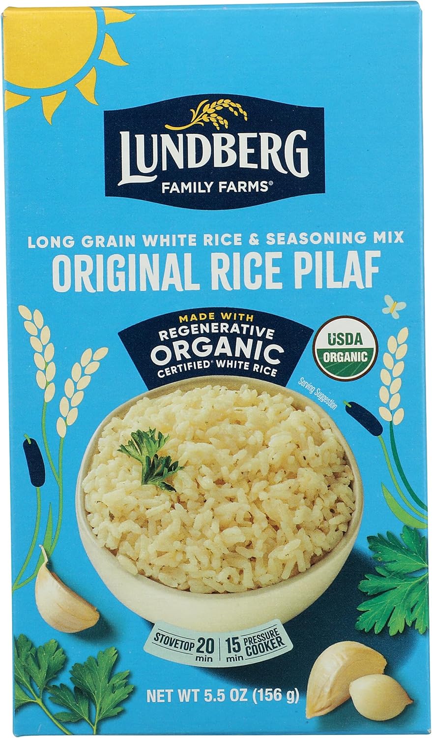 LUNDBERG RICE WHT PILAF ENTREE