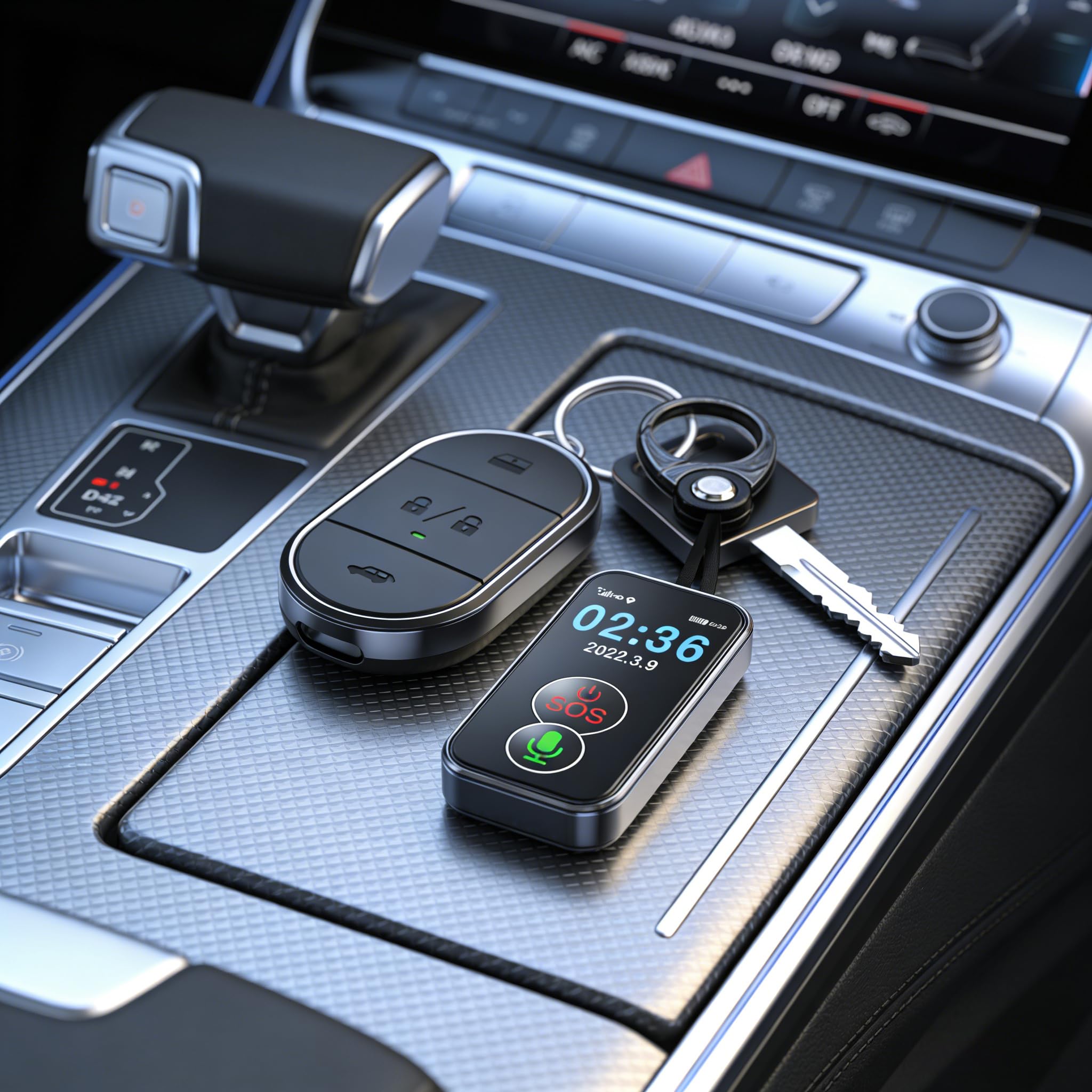 Collier d'alerte pour personnes âgées avec bouton SOS, suivi GPS, appels vocaux intelligents 4G, détection des chutes pour la sécurité des seniors et des enfants, idéal pour le soutien à la démence et
