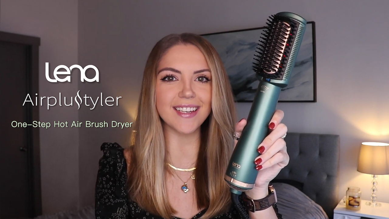 Amazon.com : LENA Hair Straightener Brush Dryer PRO Blow Dryer Hot