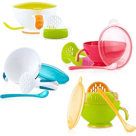 Garden Fresh Mash N' Feed Bowl - Ladbaby Food Aid