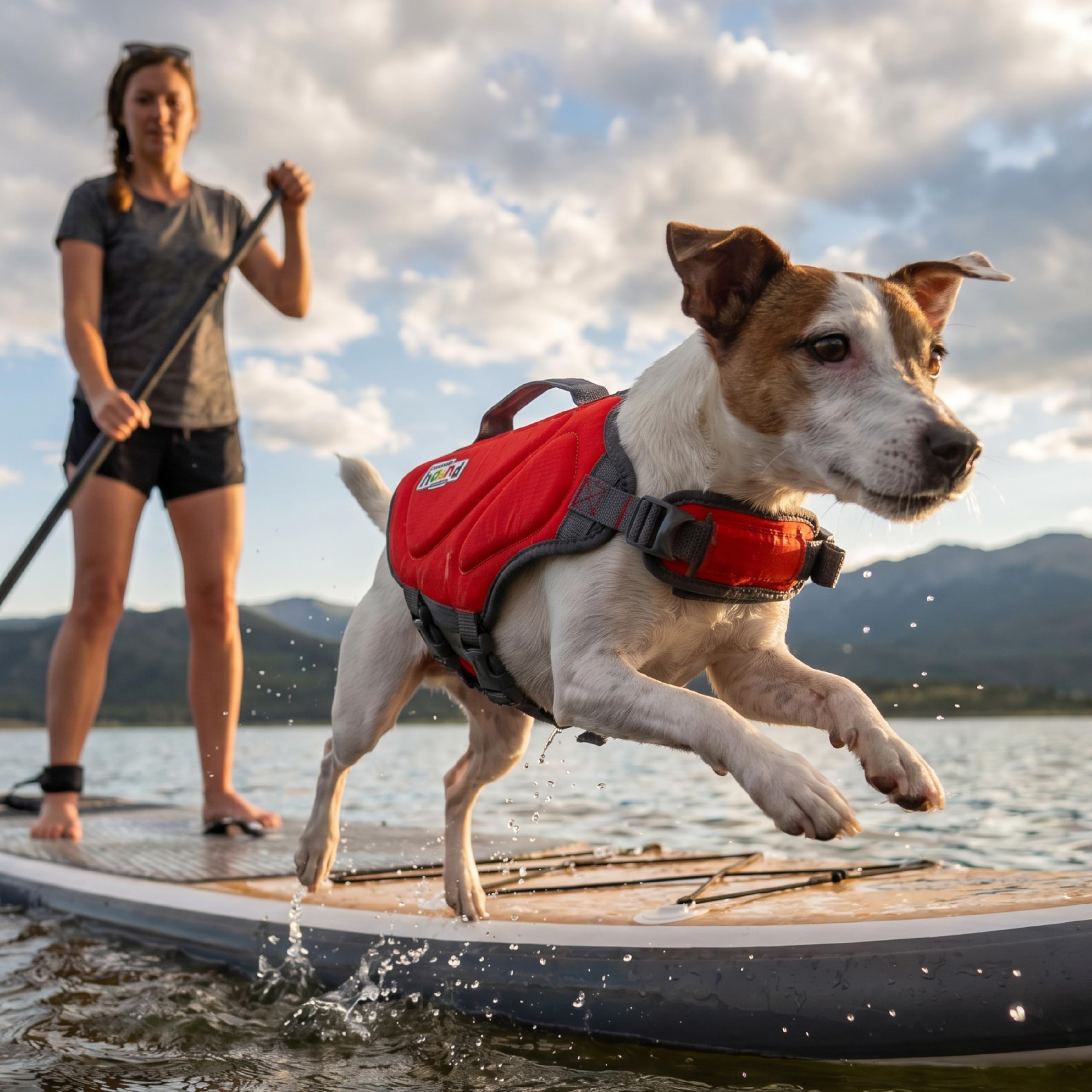 Outward Hound Dawson Swim - Giubbotto di salvataggio per cani, taglia S,