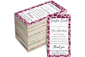 300 Pcs Freshie Care Instruction Stickers That Will Elevate Your DIY Game