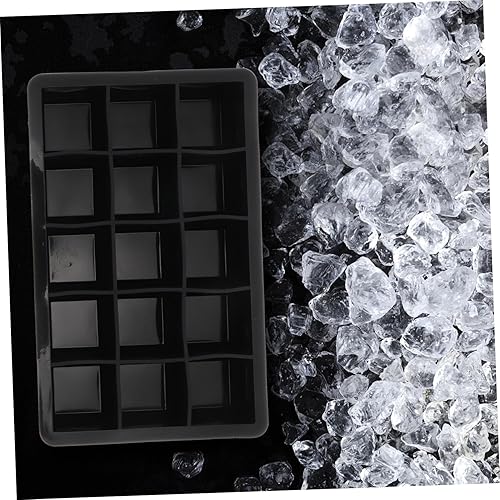 Miniatura 6 de HOMSFOU Bandeja de hielo para congelador, bandeja de hielo de diamante, bandeja de hielo de cocina, molde de para resina moldes de hielo para