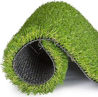 Artificial Grass 3x15ft, Artificial Grass Synthetic Lawn, Realistic Artificial Grass Rug, Professional Dog Grass Mat, Potty Training Rug, High Density with Drainage Holes