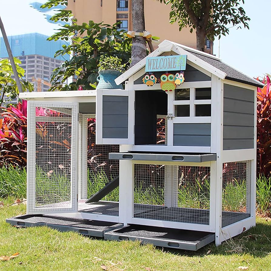 大型 鳥小屋/飼育ケージ/ウサギ小屋/鶏小屋