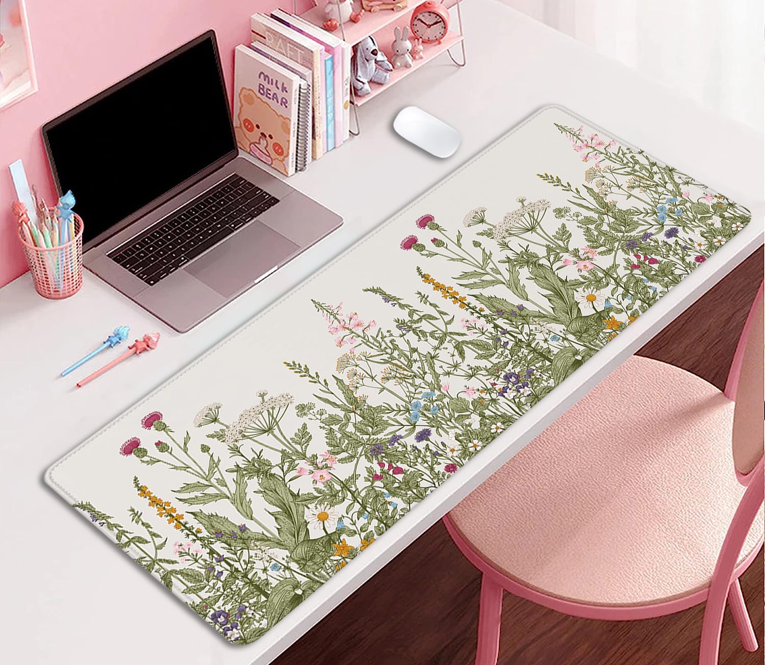 KINPLE Grand Tapis De Souris De Jeu XXL - Antidérapant - Résistant à L