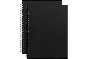 DSTELIN Black Paper Sketchbook