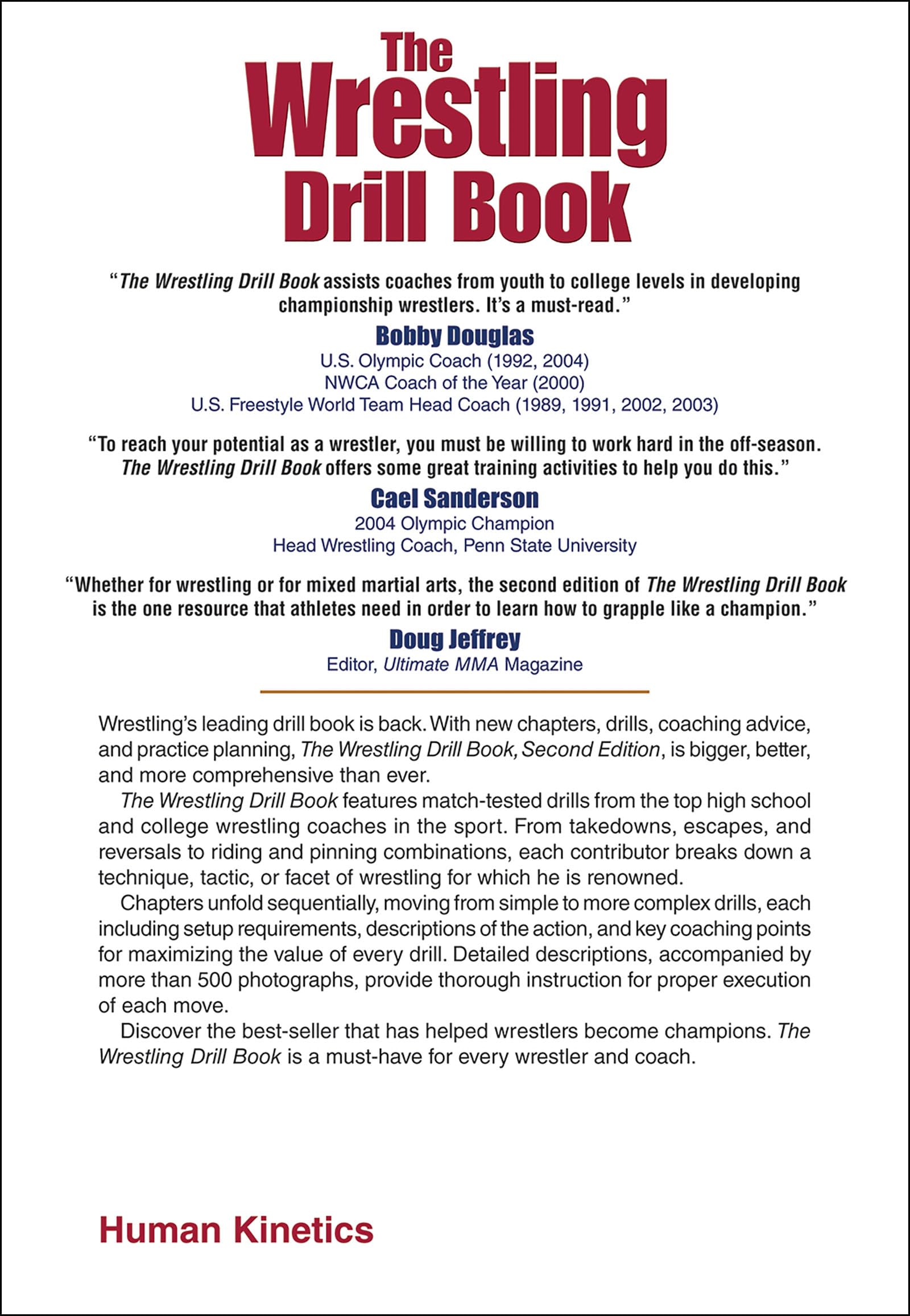 The Wrestling Drill Book