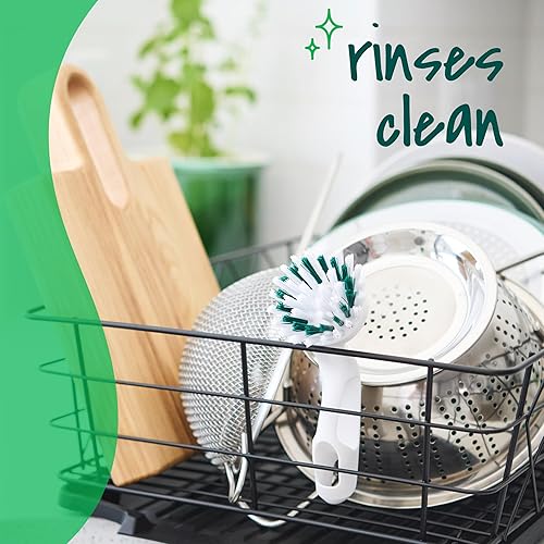 Miniatura 9 de Scotch-Brite Little Handy Scrubber Brush - Cepillo de limpieza pequeño y versátil con cerdas de larga duración 6 cepillos de limpieza