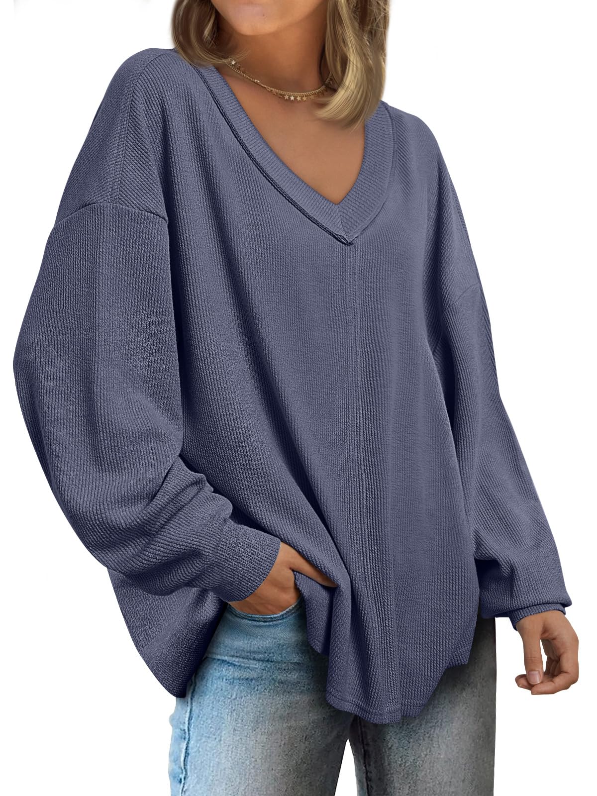 Trendy Queen Womens Oversized Sweatshirts Sweaters Casual Pullover Loose Long Sleeve Tops Shirts Clothes