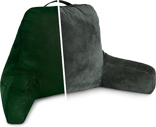 Miniatura 23 de Almohada Husband Chocolate, Almohada de lectura original para descanso en cama o silla, cojín grande de espuma viscoelástica triturada para el