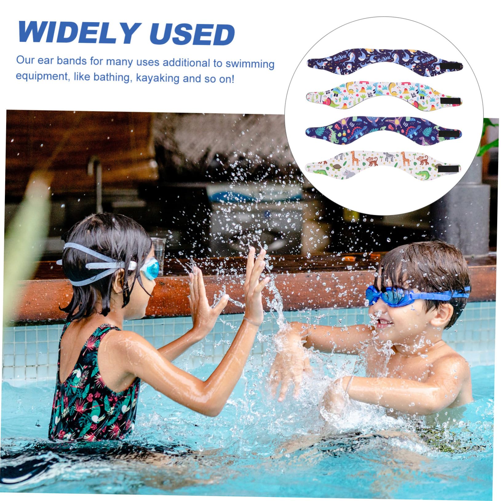 UKCOCO Diadema Natación Protección Orejas Cubre Oídos De Neopreno Y Actividades Acuáticas