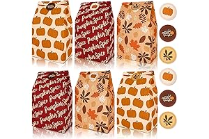 Autumn Themed Treat Bags for Fall Harvest Fun