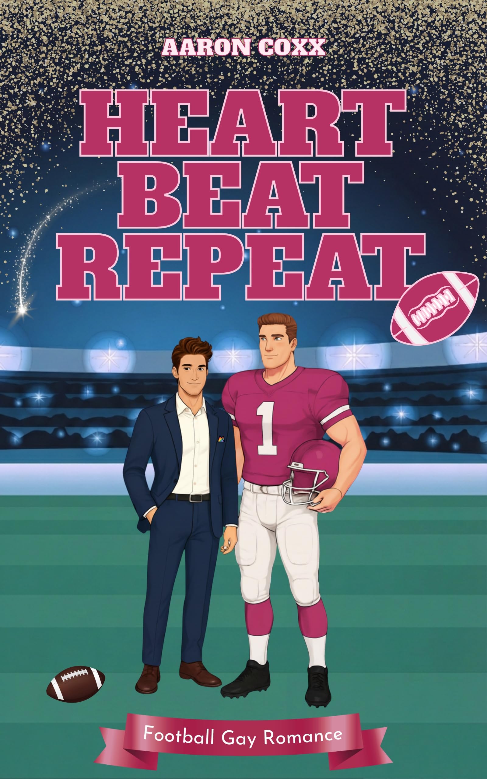 Heartbeat Repeat: Eine Second Chance Gay Romance auf Deutsch für alle, die gern Football Liebesromane lesen (L.A. Thunderwolves MM Football Romance 1)