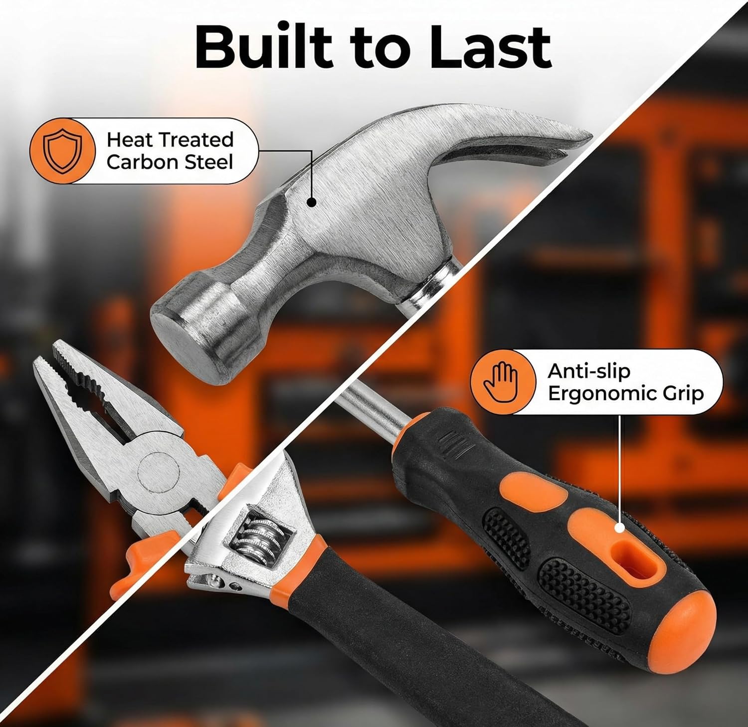 Household Tool Kit - Woman Tool kit for Home,Apartement,Dorm and Office.Starter Household Tool Set for Beginner,Women,New College (100pcs)