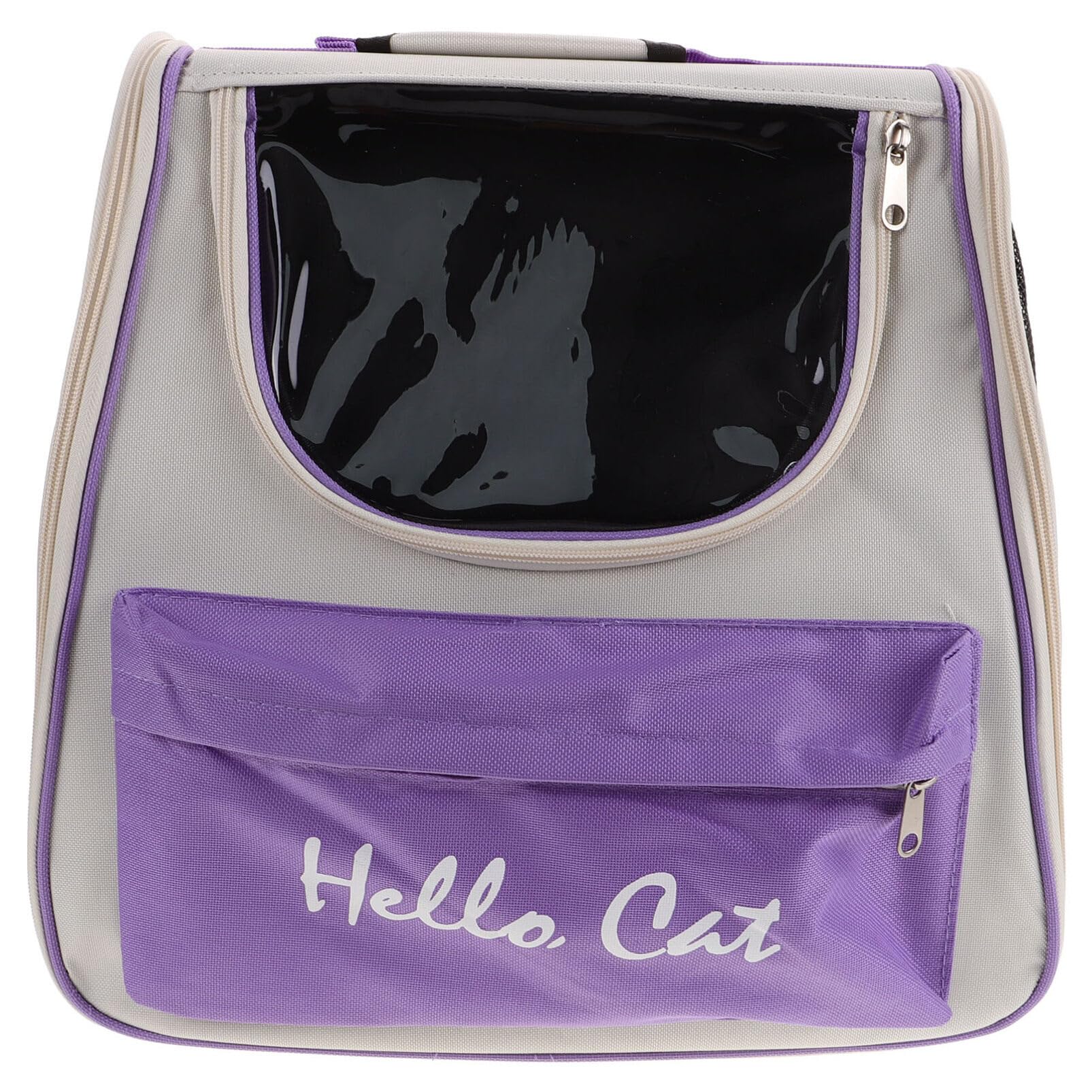 ToddmomyCat Carrier Backpack Small Dog Carrier Backpack with Window Outdoor Pet Carrier Purse Sling Portable Puppy Carry Bag Breathable Kitten Carrying Pouch Cat Transport Bag