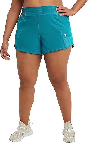 Champion Women'S Sport Shorts, Moisture Wicking, Lightweight Sport Shorts For Women, 4 (Plus Size Available)