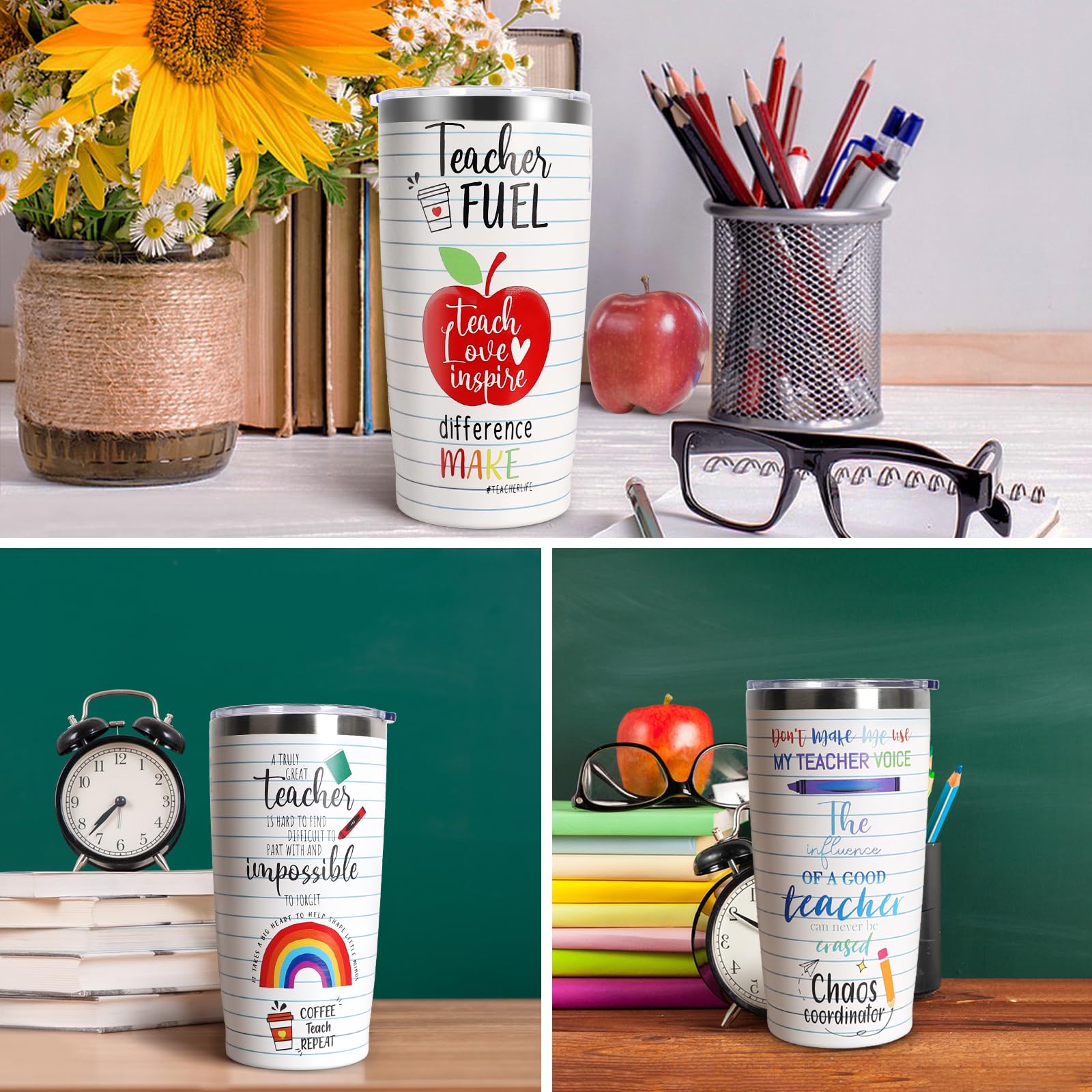 Snapklik.com : UAREHIBY Teacher Gifts, 6 PCS Teacher Appreciation Gifts ...