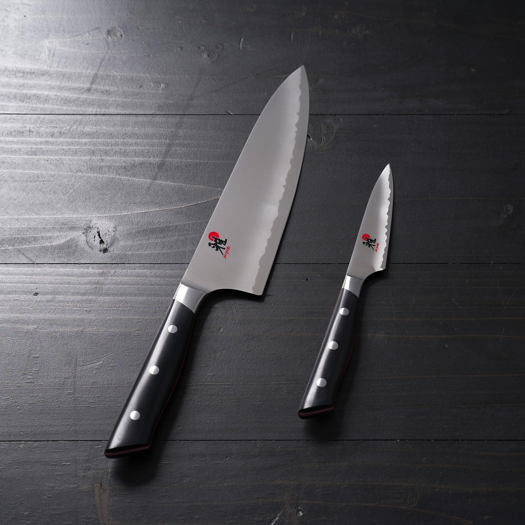 Amazon.com: MIYABI Evolution 2-pc Must Have Knife Set: Home & Kitchen