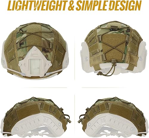 Miniatura 5 de OneTigris Helmet Cover ZKB05 No Helmet Camouflage Cover for Ops-Core Fast PJ Helmet in Size ML  OneTigris PJMH Helmet in Size ML