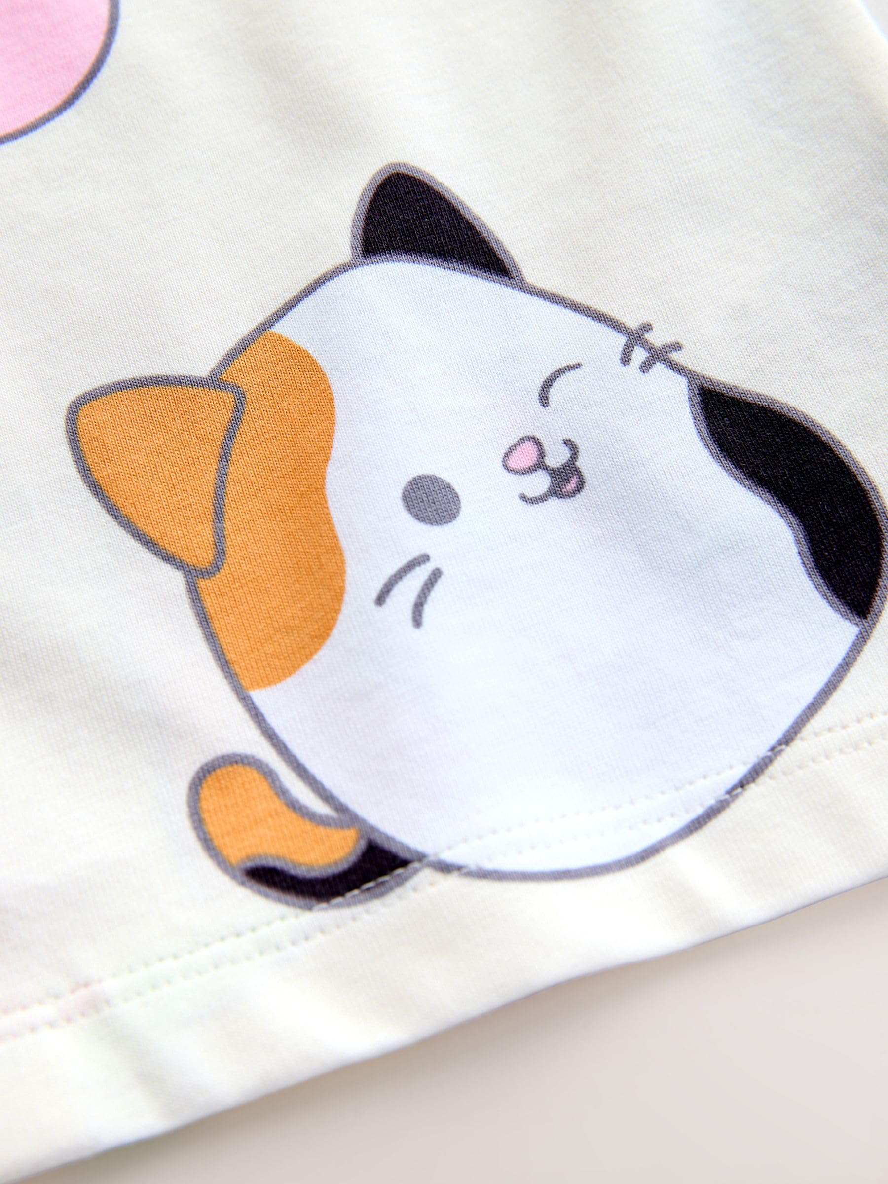 NEXT Ragazza Pigiama con Bottoni e Squishmallow | Bambino, Standard, Mid Rise, Pull On, 100% cotone