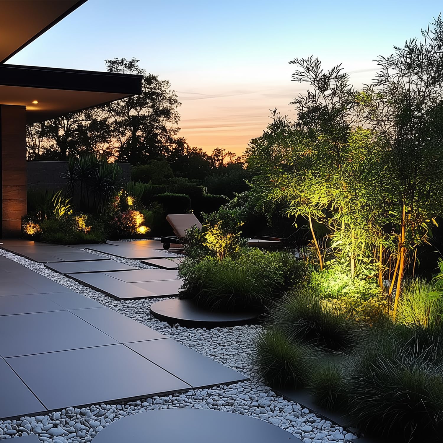 LED Gartenstrahler mit Erdspieß 5w 400lm, IP65 Wasserdicht Schwenkbar Pflanzenstrahler Gartenleuchte Rasenlicht 3000k für Garten Außenbereich, mit 1,500mm Kabel und Verlängertes Rohr (4 Stück)