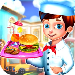 Rua Comida Caminhão Festival - Cozinhe e sirva comida deliciosa aos seus clientes com este divertido jogo!
