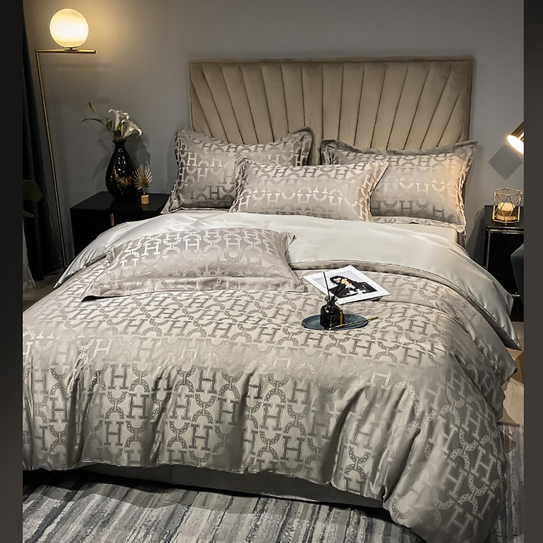 Set Copripiumino Queen In Tencel Lyocell - Super Morbido E Vegano Per Chi Dorme Caldo