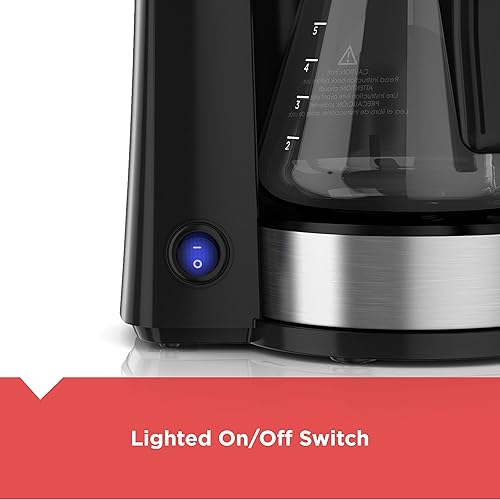 Miniatura 3 de BLACK+DECKER CM0700BZ - Cafetera de 5 tazas de café 4 en 1, acero inoxidable