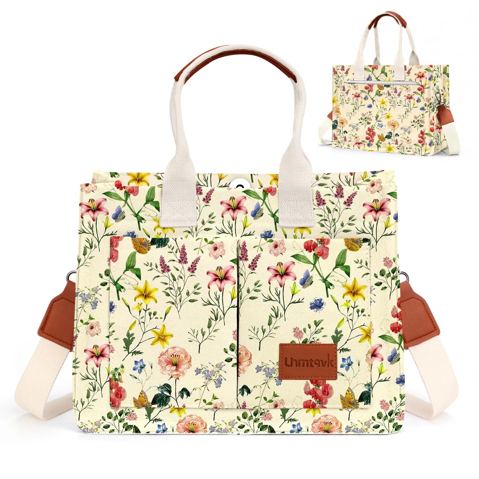 Canvas Tote Bag for Women Large Work Purses Bible Tote