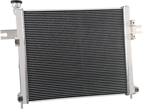 Miniatura 2 de Radiador para Jeep Commander Grand Cherokee 2005-2010 3.7L 4.7L V6 V8, 4 filas de radiador de aluminio