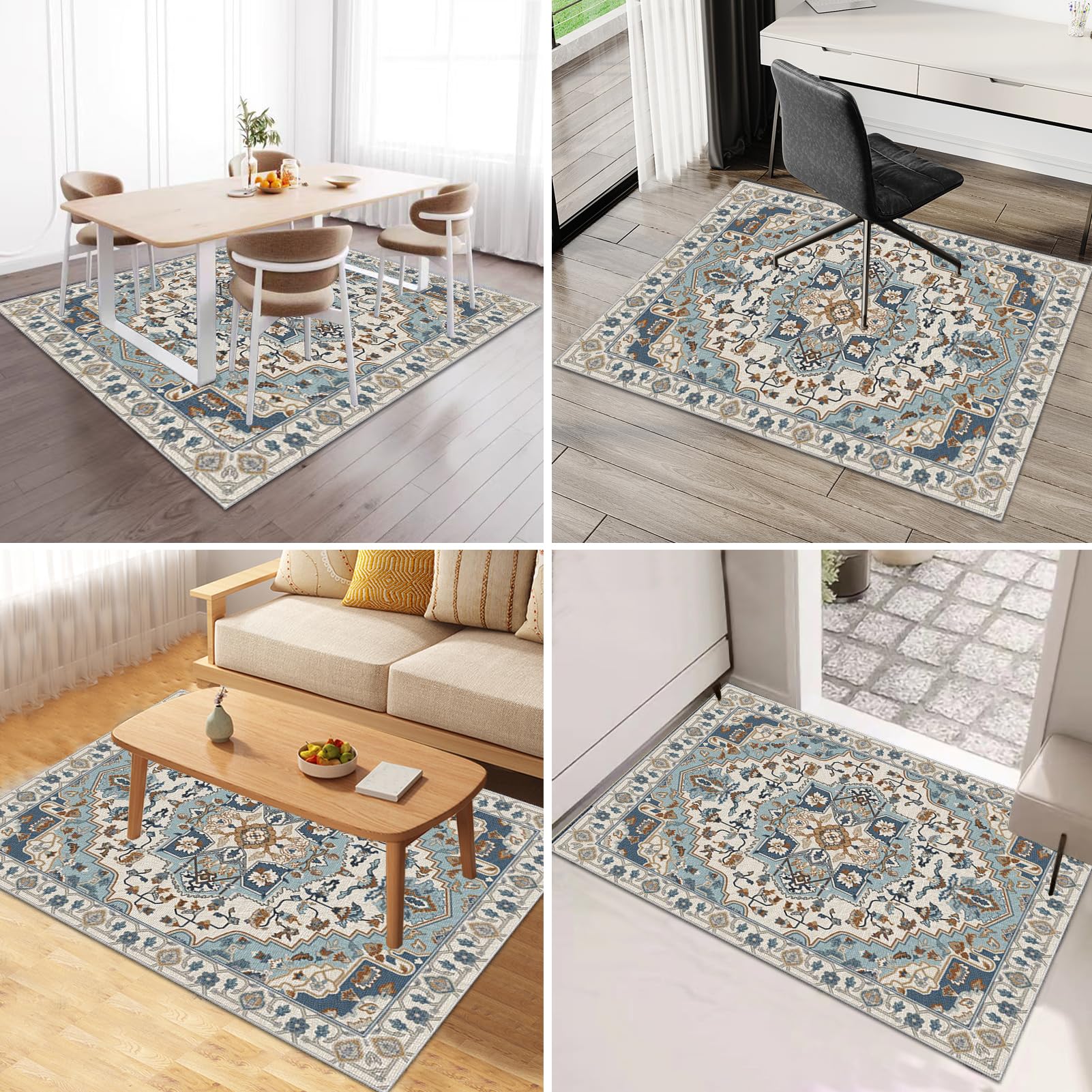 Alfombra Escritorio Suelo Protectors Suelo Silla Ruedas Silla de Ordenador Alfombras para Silla de Gaming Oficina Antideslizante 200 x 300 cm Alfombras Sillas Ruedas Protectora para Suelos Duros