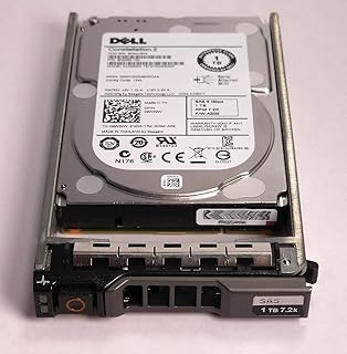 9W5WV - DELL ENTERPRISE CLASS 1TB 7.2K SAS 2.5" 6Gbps HDD W/G176J TRAY/CADDIE ST91000640SS - Compatible with the following systems PowerEdge M610, M610x, M710, M710HD, R320, R420, R610, R710, R715, R810, R815, R820, R910, T610, T710, and PowerVault MD1120, MD1220, MD3220, MD3220i Servers