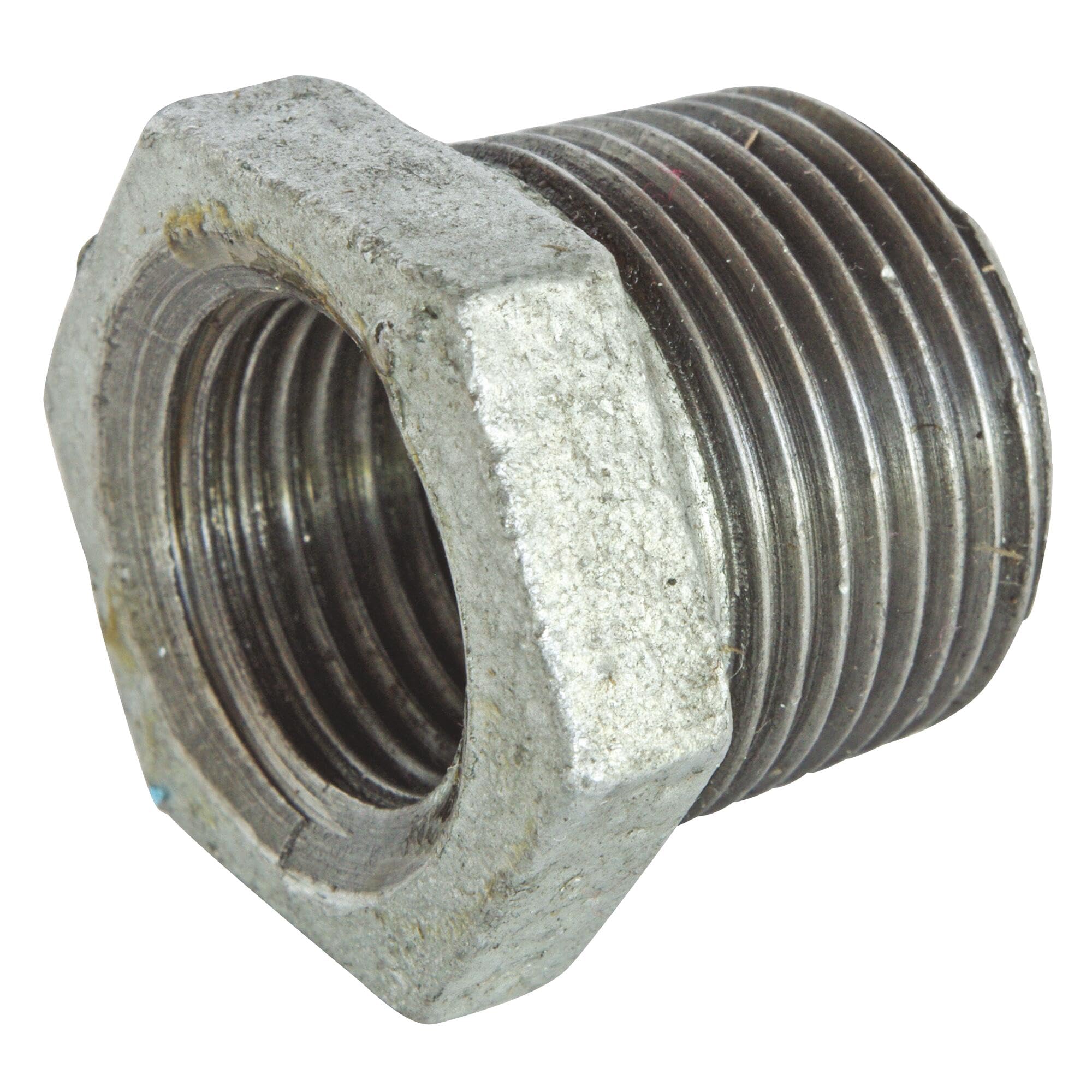 SOMATHERM FOR YOU, Réduction en fonte galva Mâle 12/​17 Femelle 08/​13 N° 241, idéale pour changement de direction, résistante à la corrosion et compatible avec raccords galva