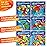 GeoToys GeoPuzzle, Country-Shaped Jigsaw Puzzles Set of 6, Geography Puzzle, Geography Game & Map Puzzle - Jigsaw Puzzles for Kids Ages 6-9 Years Old, Stocking Stuffers for Kids