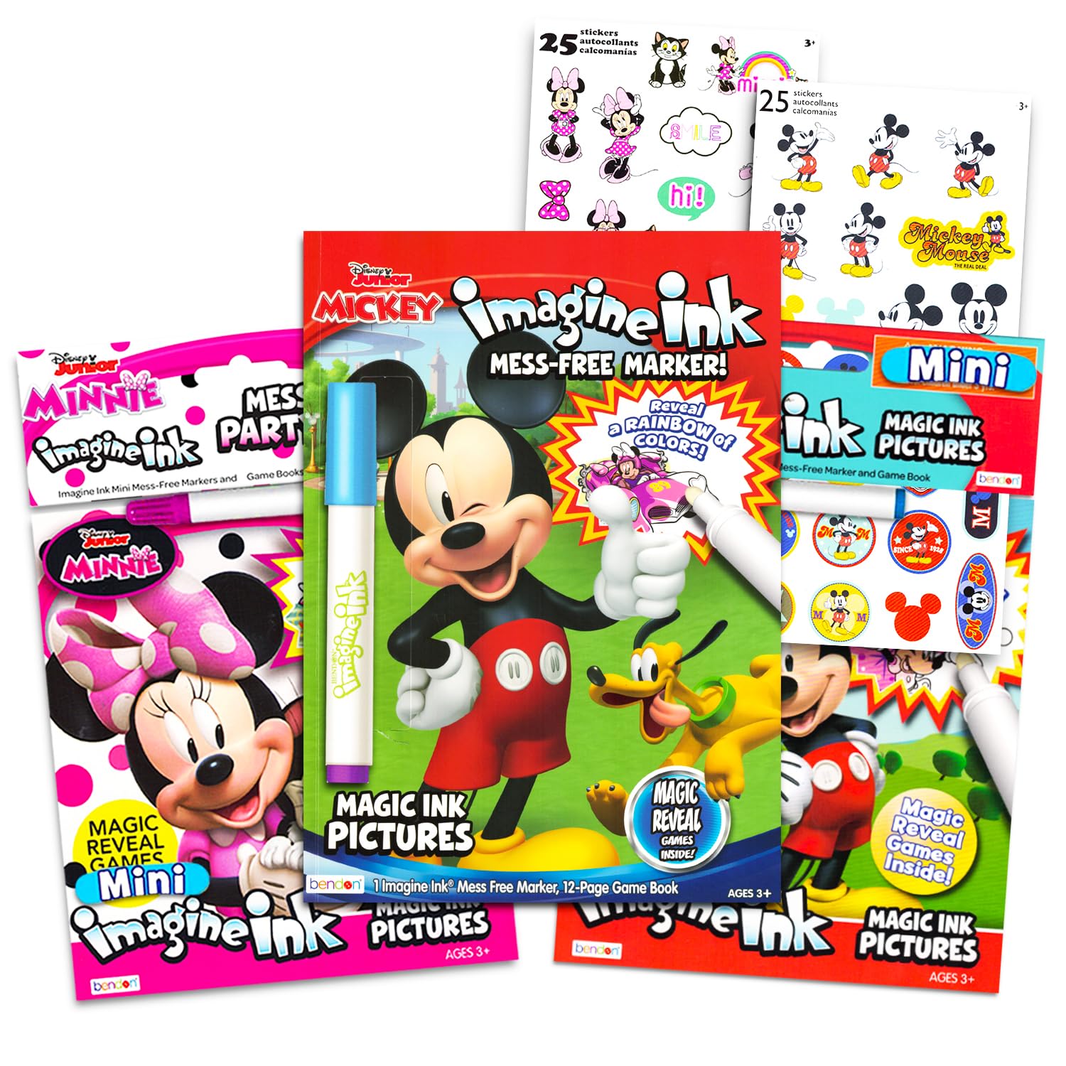 Magic Pen Painting Book: Minnie Mouse - Minnie Moments With 24 Tear-Out Pages - View #2