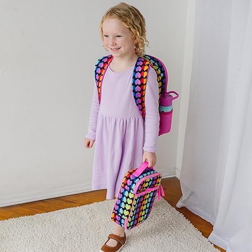 Miniatura 6 de Wildkin Lonchera ecológica para niños y niñas, perfecta para la lonchera reutilizable con estilo elemental, mantiene tu comida fresca para la