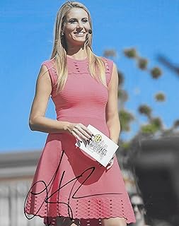 Laura Rutledge Espn Journalist signed 8x10 photo proof COA autographed Star