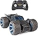 DC Comics Batman Stunt Force Batmobile Indoor Remote Control Car Turbo Boost & Crazy Stunts Collectible Super Hero Kids Toys for Boys and Girls 4+