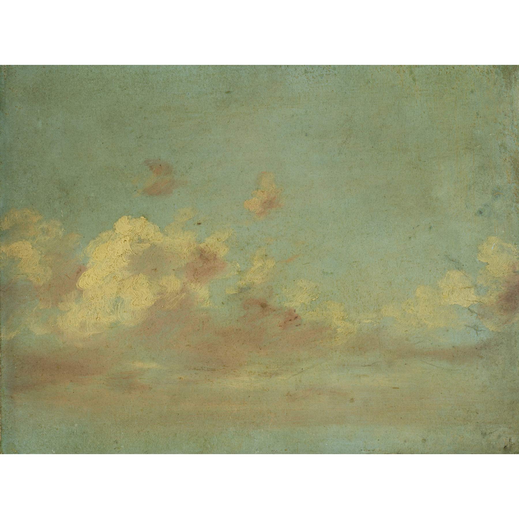 Artery8 John Constable Cloud Study C1821 Painting Large Wall Art Poster Print Thick Paper 18X24 Inch