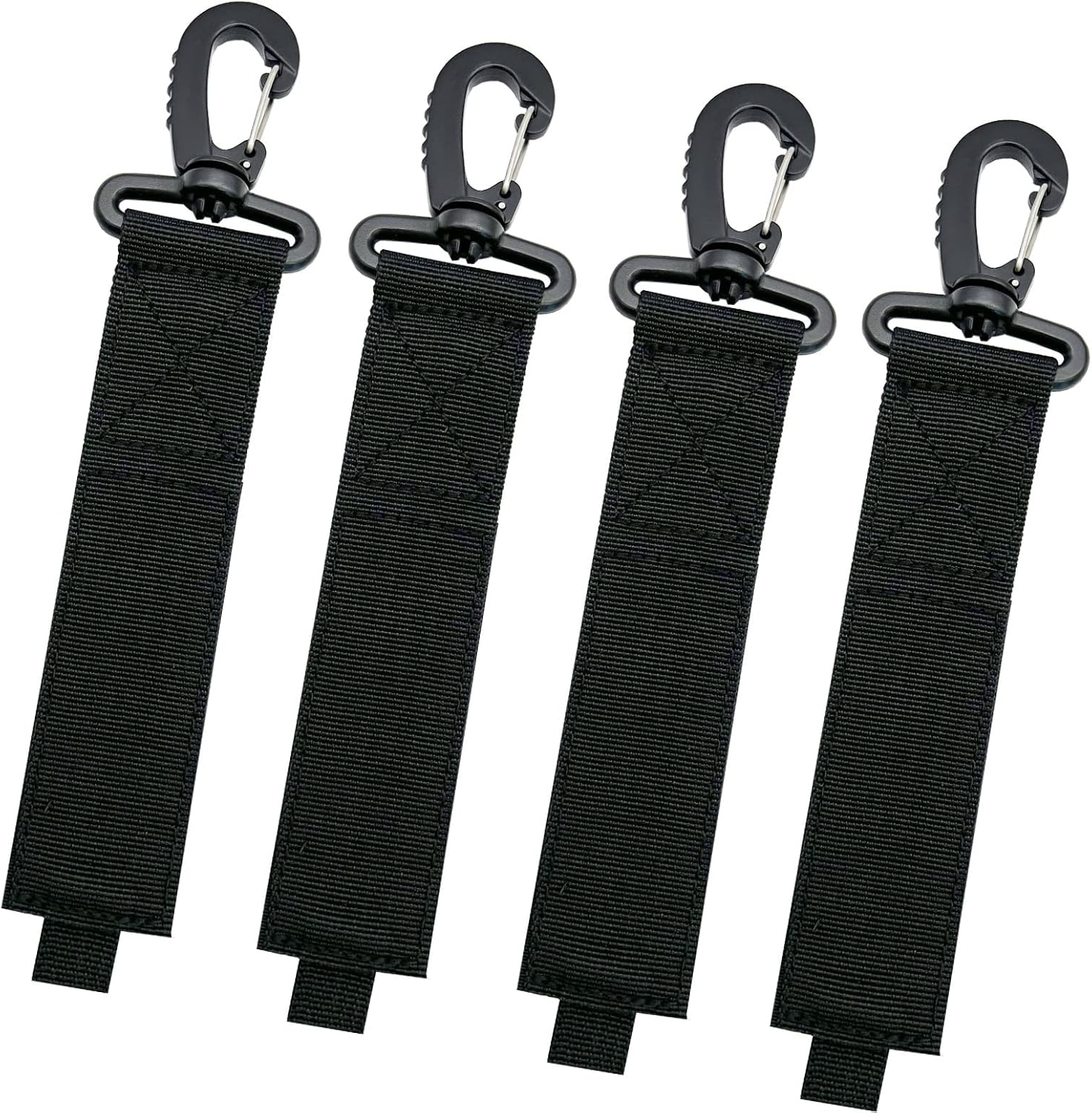 JK 4 PCS Paddle Holder Straps for SUP&Kayak Boat Paddle Clips Universal