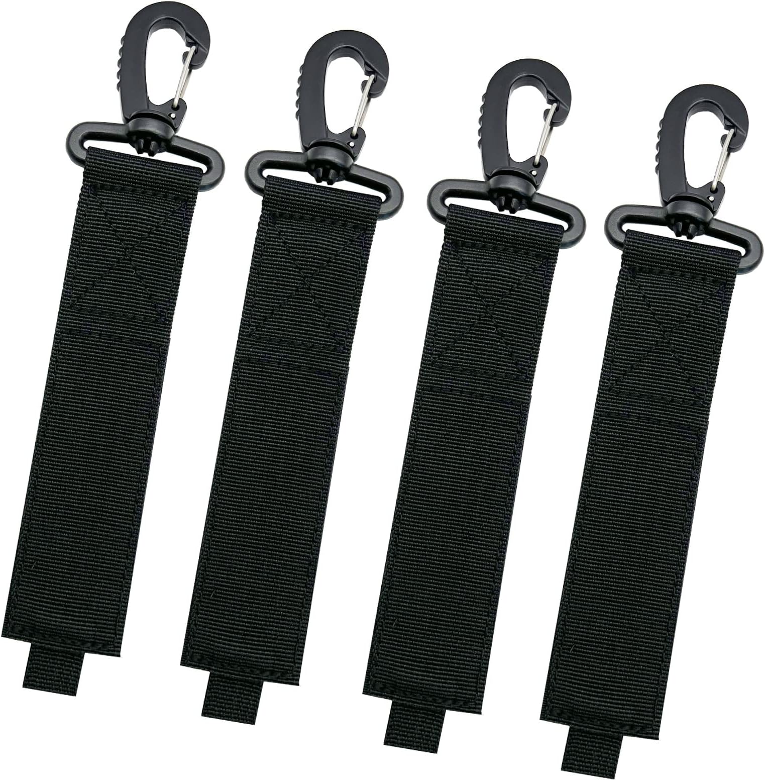 JK 4 PCS Paddle Holder Straps for SUP&Kayak Boat Paddle Clips Universal Outdoor Travel Buckle