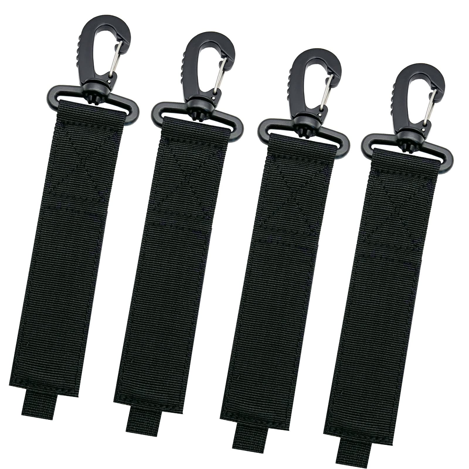 JK 4 PCS Paddle Holder Straps for SUP&Kayak Boat Paddle Clips Universal Outdoor Travel Buckle