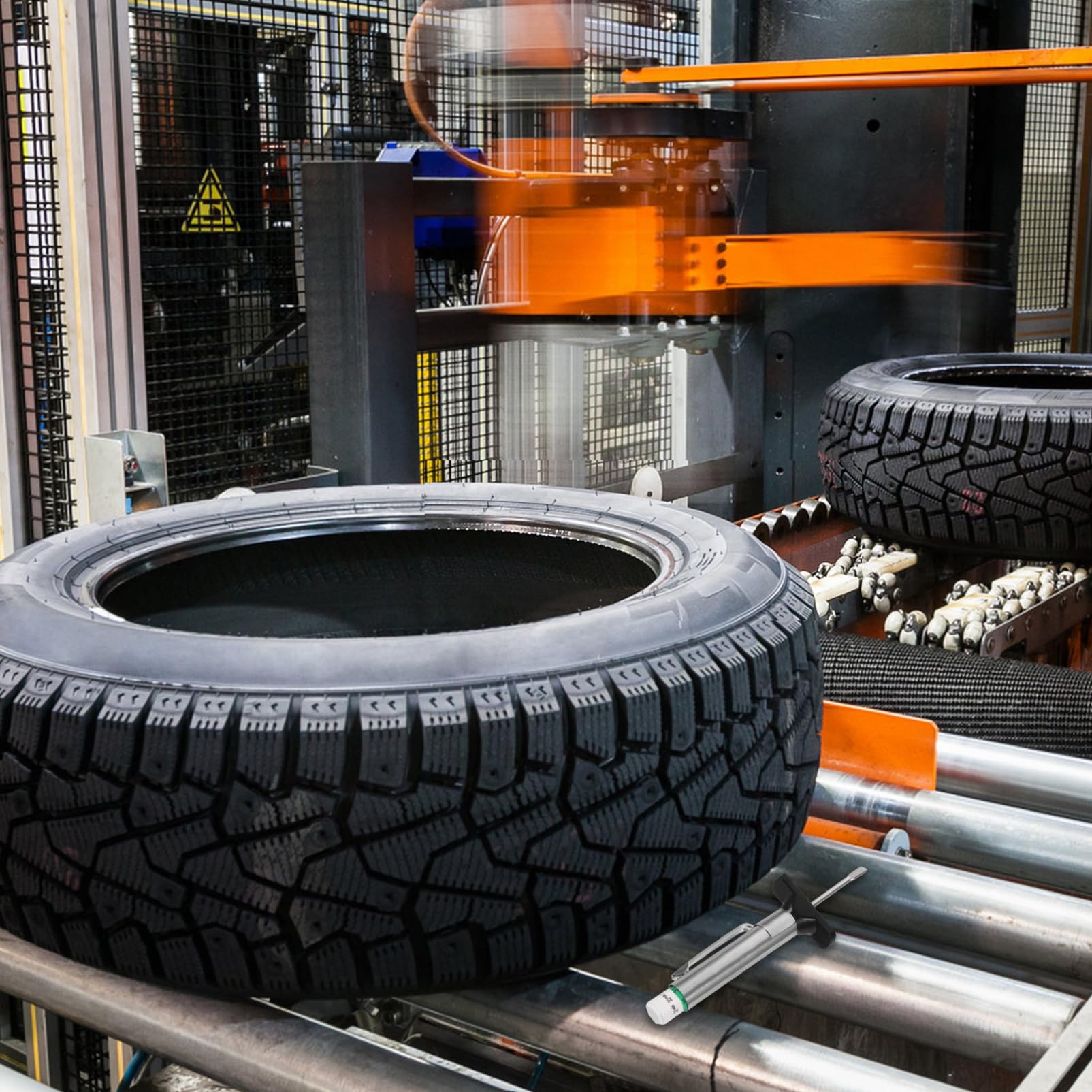 Beatifufu 10pc Car Tire Tread Depth Gauge for Wheel Measuring Tool Digital Tire Depth Gauge 0-25mm Automotive Replacement Gauge Set