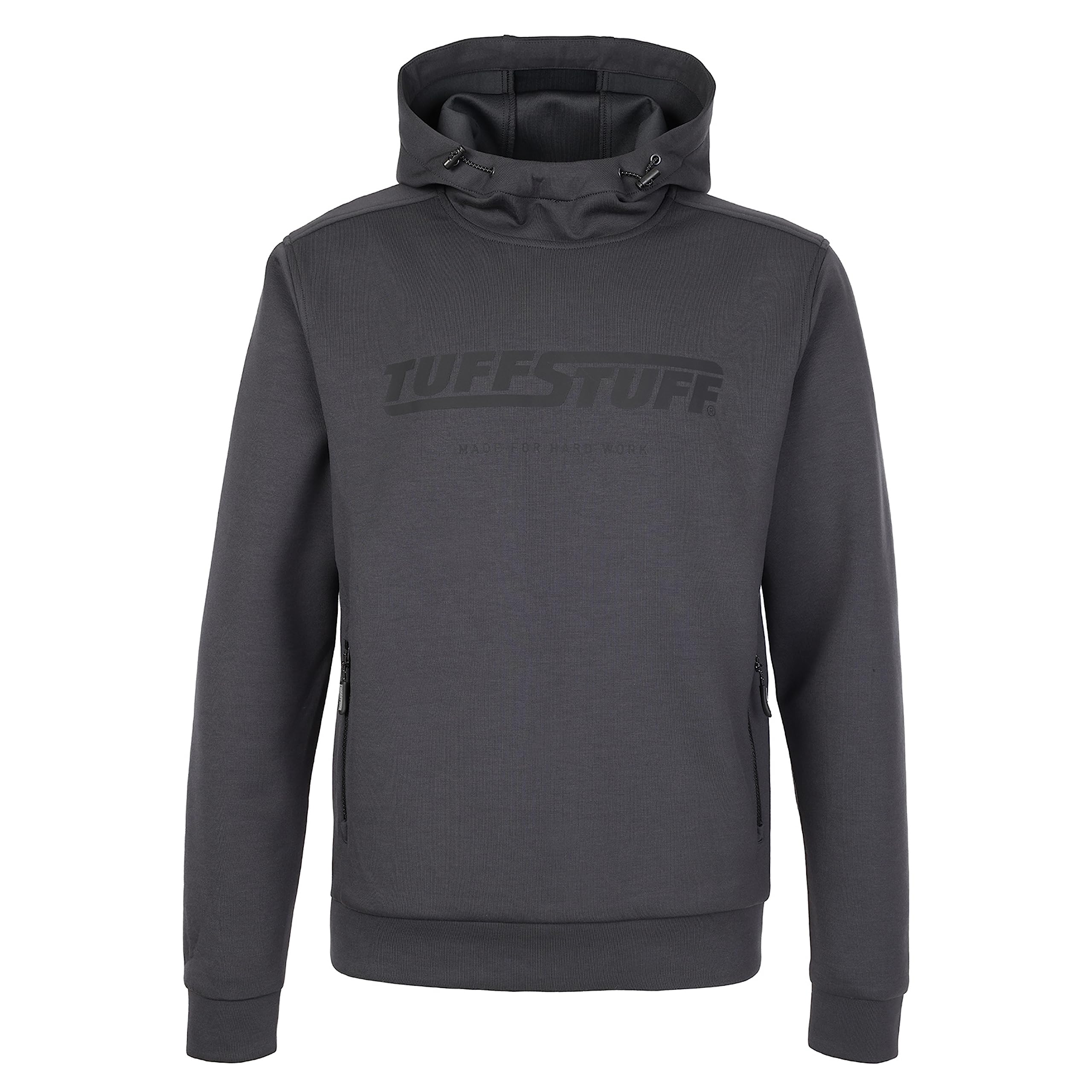 TuffStuff - Hudson Hoodie - Comfortable & Stylish - Versatile - Quick-Drying - Moisture Wicking - Features Front Pouch Pocket - Durable Mens Hoodie - Ideal for Work
